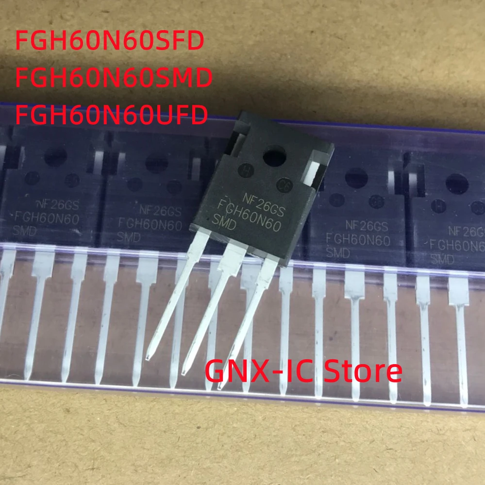 10 шт./Лот Новый 60N60 IGBT FGH60N60 SFD FGH60N60SFD FGH60N60SMD FGH60N60UFD UFD SMD транзистор - купить по