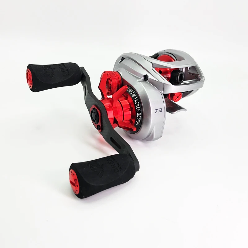 

Карбоновая ручная катушка для заброса приманки Dream Tackle Design Formula D 7,3: 1 8,1: 1
