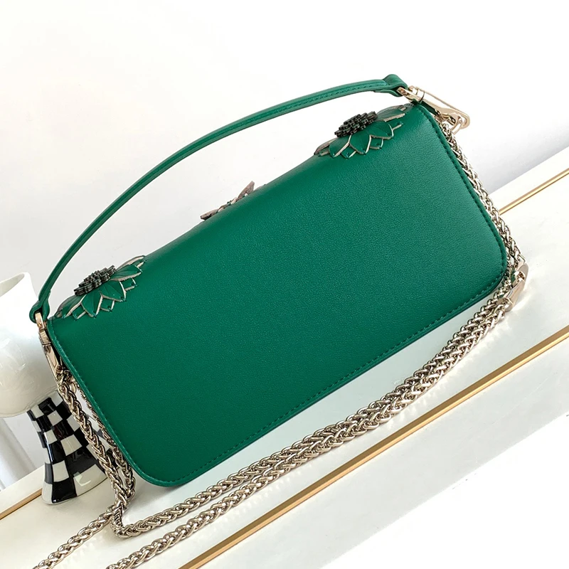 Summer New Classic Handmade Embroidery Women's Bag Handbag 2023 Diagonal Straddle Bag Fashion Shoulder Bag Dinner Bag Wallet