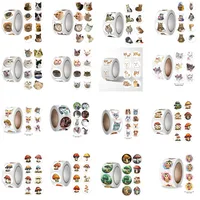 Лента с наклейками 