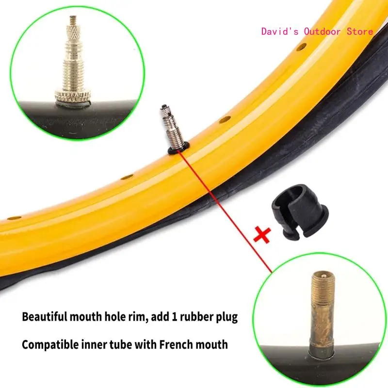 10 шт. адаптер для внутренней трубки резиновая заглушка клапаны дорожного