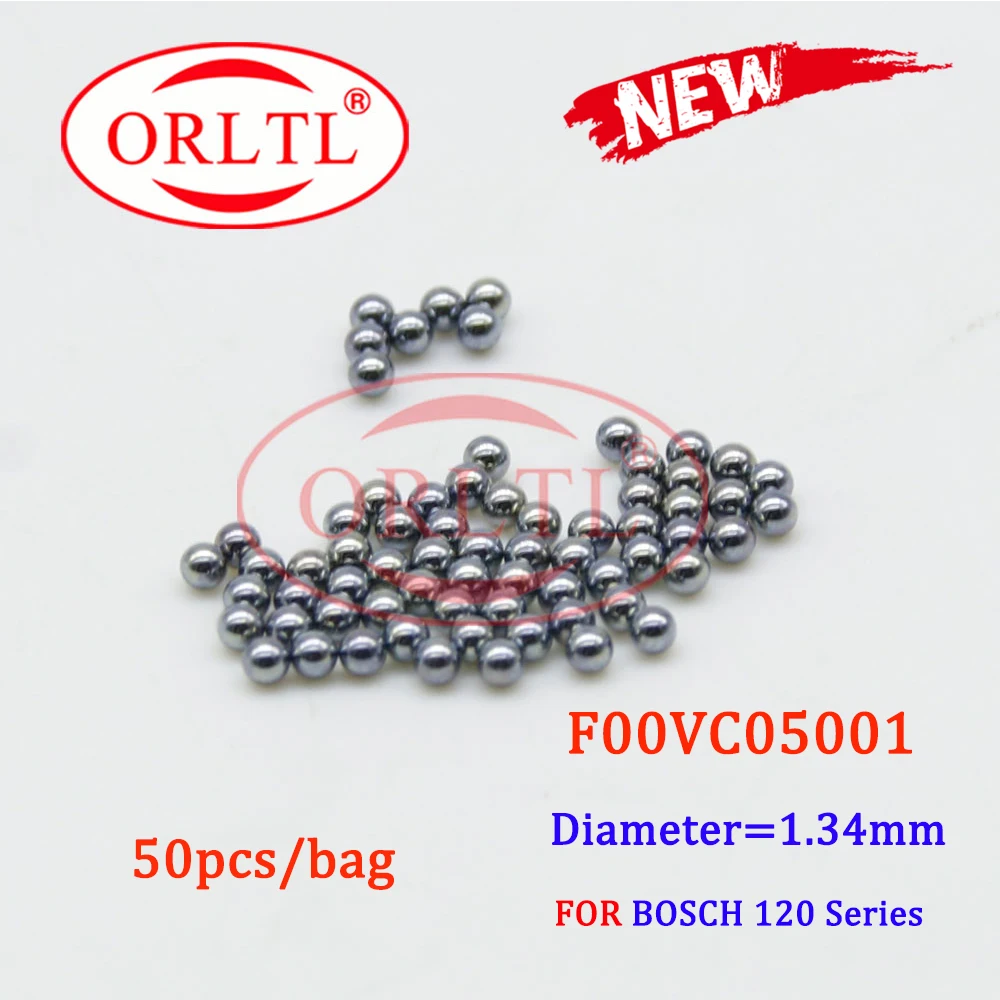

50 pcs ORLTL Common Rail Injector Repair Kit F00VC05001 1.5mm Ceramic Ball F 00V C05 001 for Series 4 Cylinder Diesel Engine