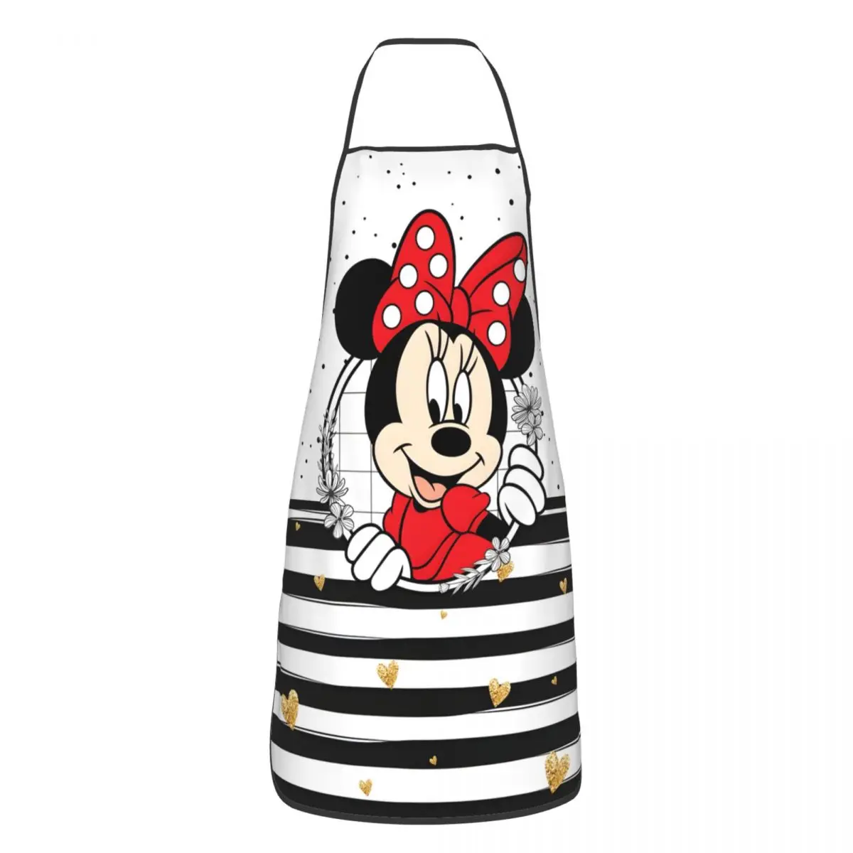 Милый Кухонный Фартук унисекс с Минни Маусом на заказ кухонный фартук для