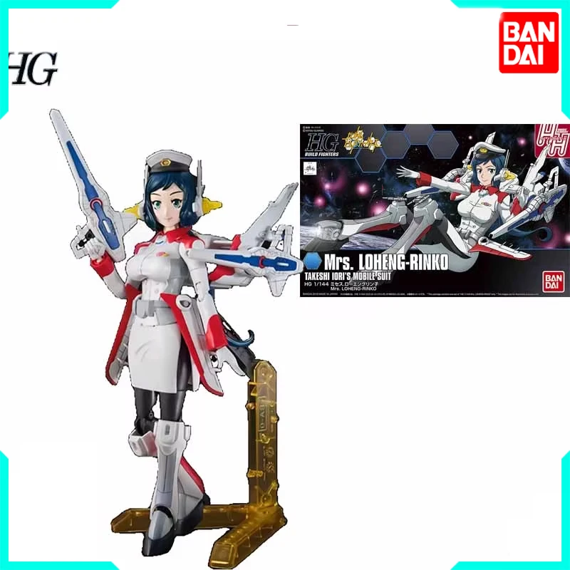 ОРИГИНАЛЬНЫЙ BANDAI GUNDAM HGBF 1/144 MRS. МОБИЛЬТР LOHENG-RINKO TAKESHI IORI ANZUG ACTION FIGUR SPIELZEUG GESCHENKE FUR KINDER