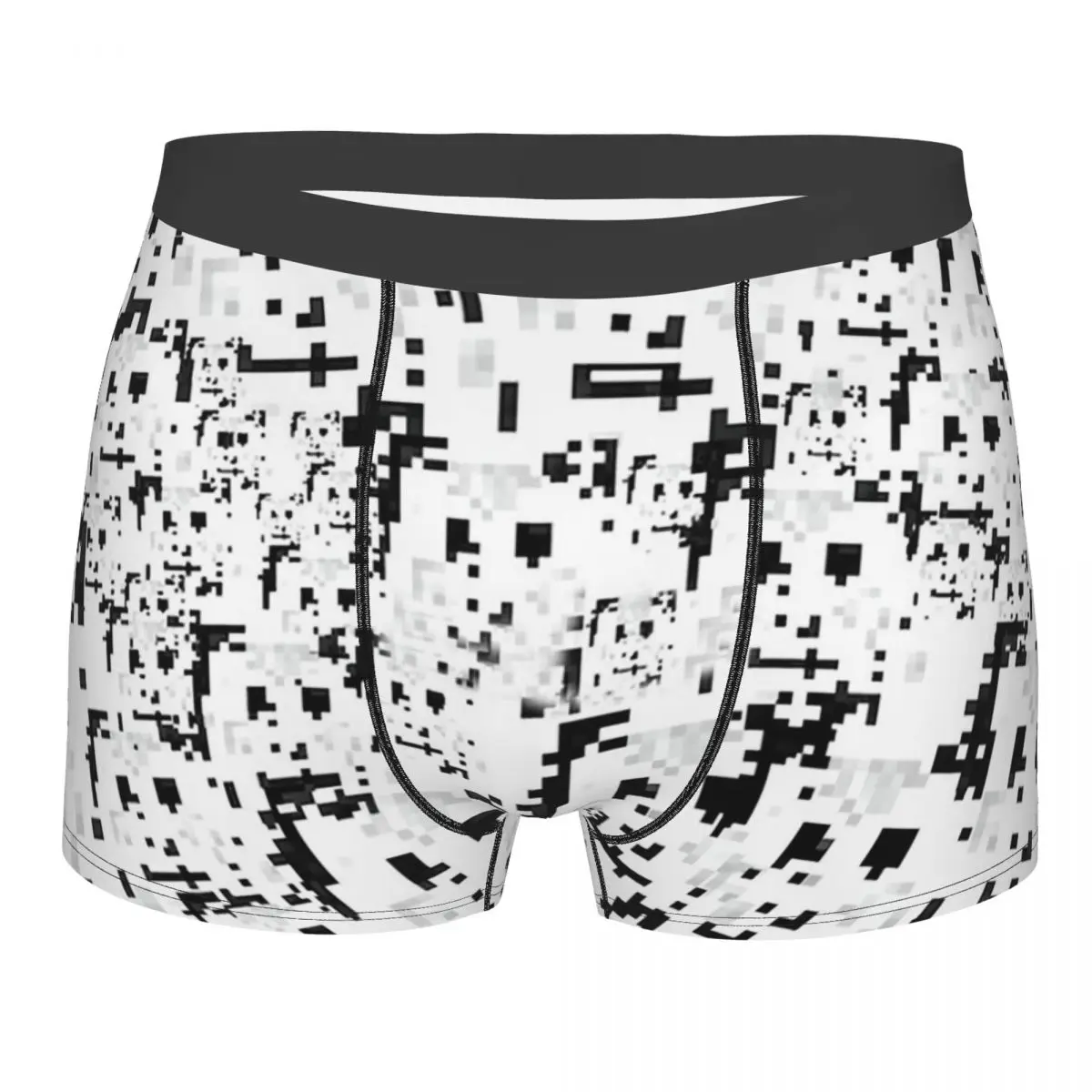 

Anti Facial Recognition Underpants Homme Panties Men's Underwear Print Shorts Boxer Briefs