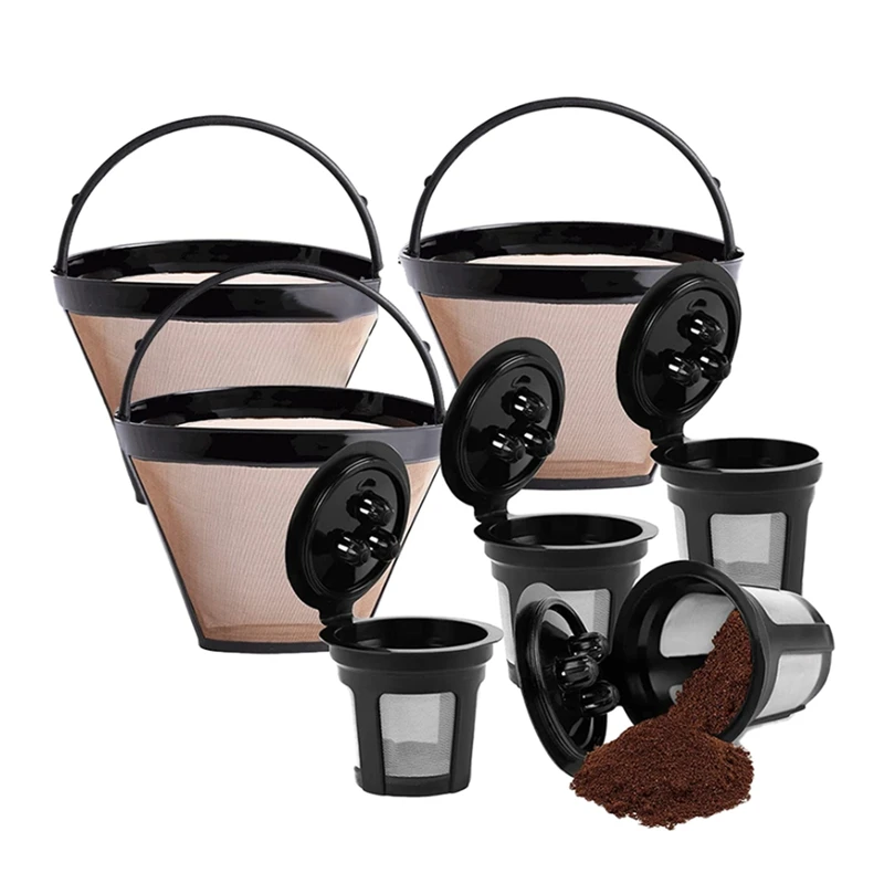 

Reusable Coffee Filter Coffee Filter Filter For Ninja CFP200 CFP201 CFP301 Dual Brew Rro Coffee Make