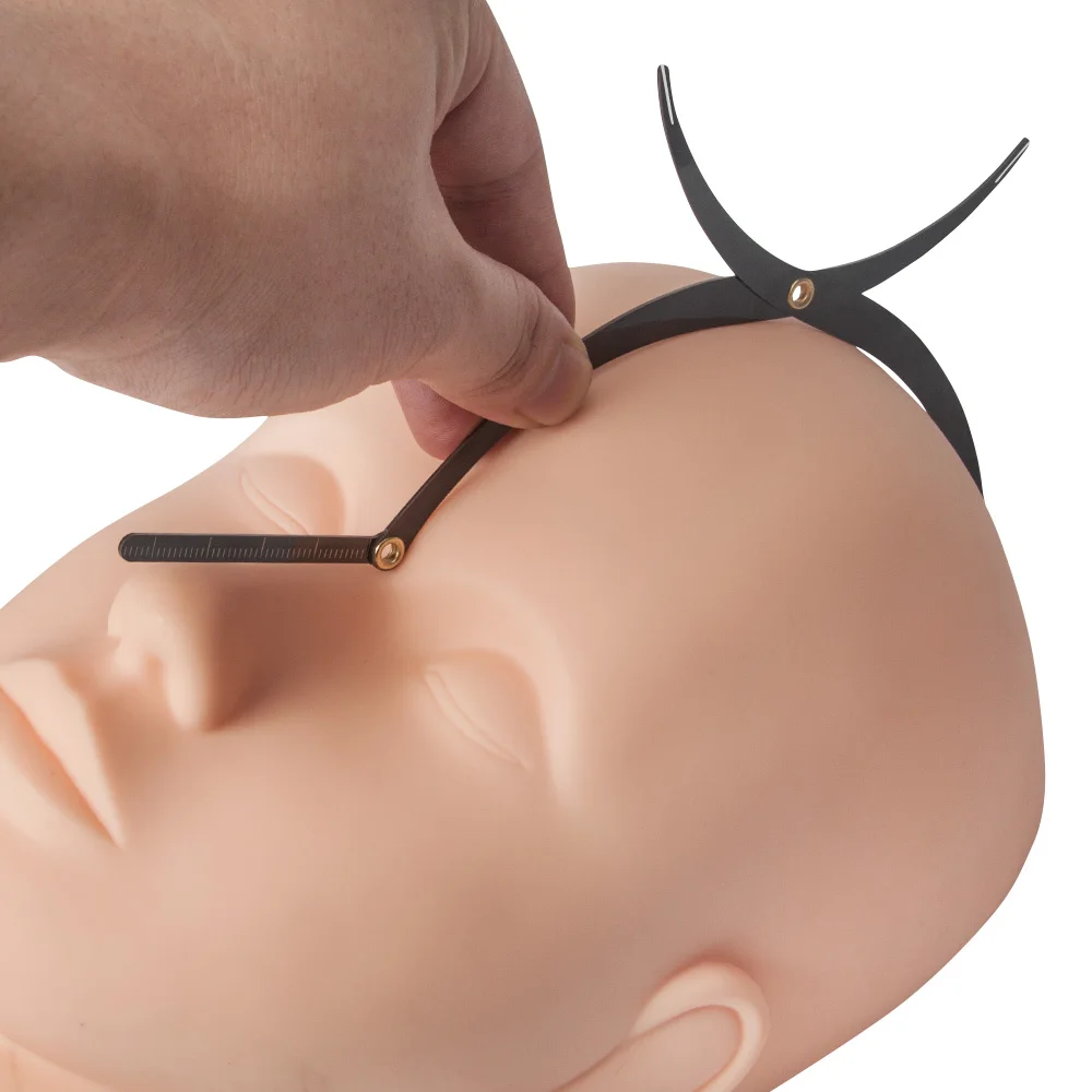 1 шт. линейка из нержавеющей стали для нанесения татуировки