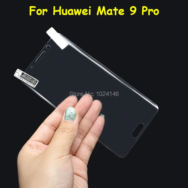 

Протектор экрана для Huawei Mate 9 Mate9 Pro 5,5 дюйма, 3D изогнутая поверхность, Ультрапрозрачная мягкая пленка с полным покрытием, не закаленное стекл...