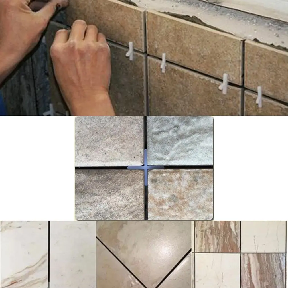 

50/100pcs Tile Leveling System Tool Kit Level Wedges Alignment Spacers For Leveler Locator Spacers Plier Flooring Wall Tile