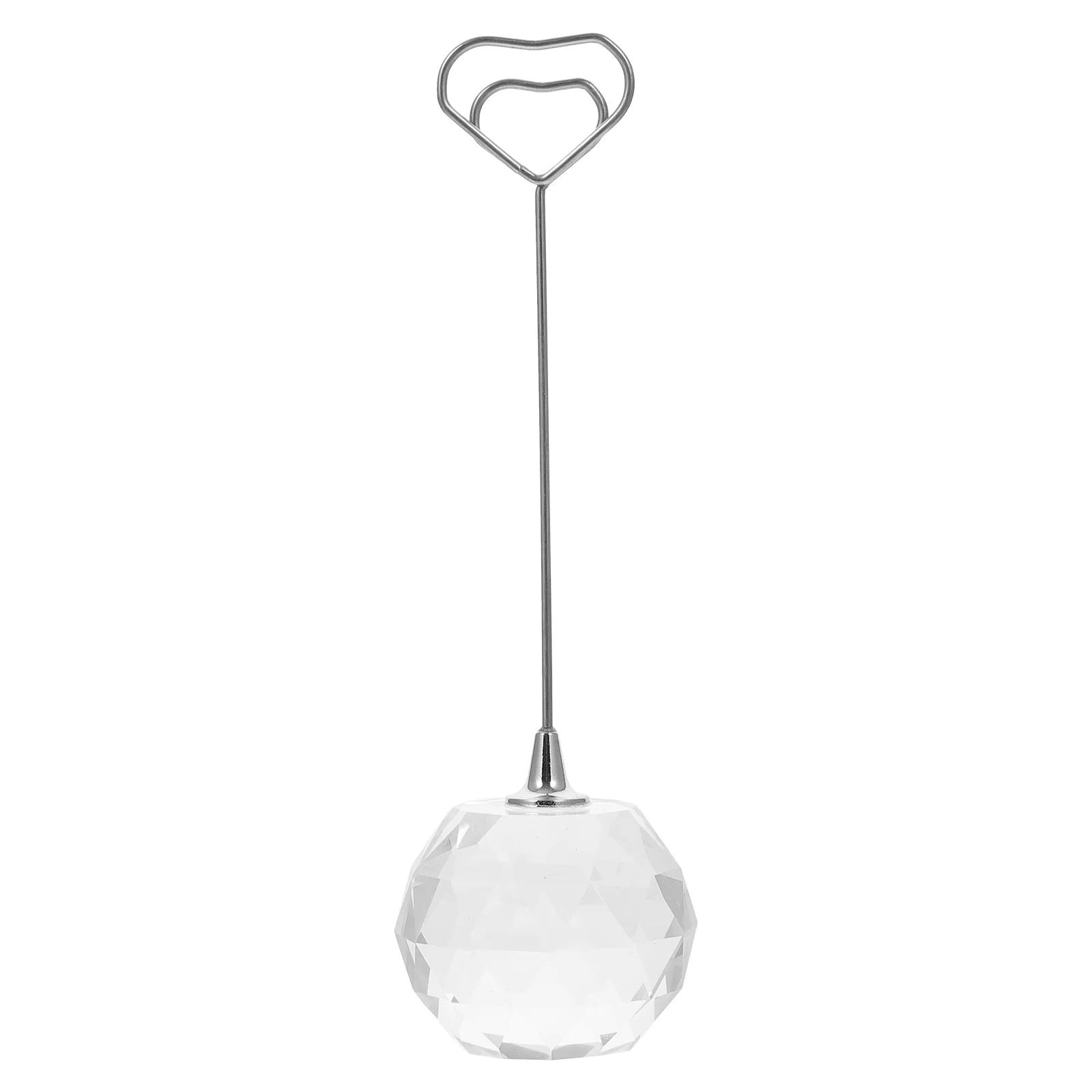 

Stand Crystal Stable Decorative Memo Note Photo Stand Wedding Memo Holder Wedding Supplies
