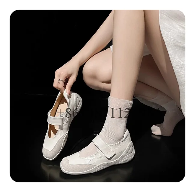 Туфли-лодочки женские из натуральной кожи с круглым носком 3 см или 6