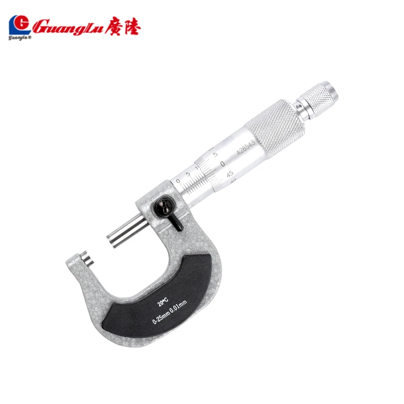 

Mechanical outside micrometer，Graduation 0.01mm,Carbide Measuring Face