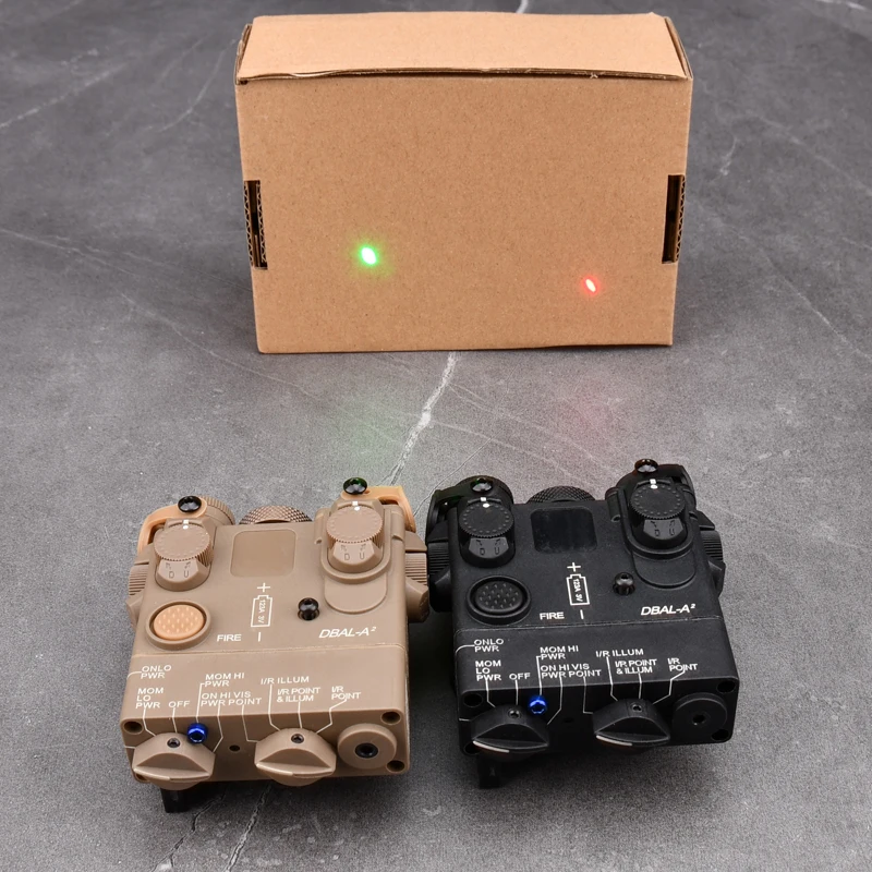 Airsoft DBAL A2 красный зеленый точечный Лазер с переключателем давления тактическое