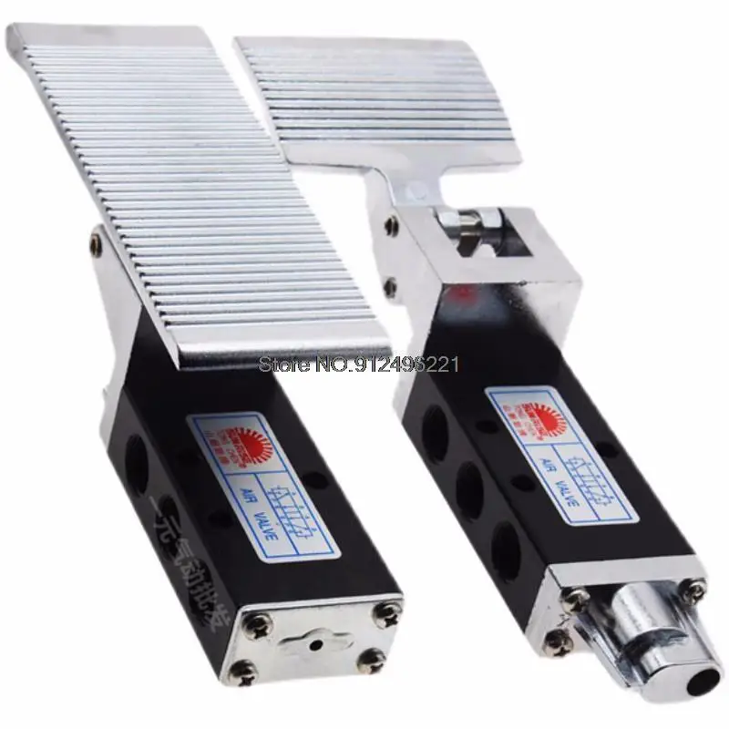 2 позиционный 5-позиционный пневматический Педальный клапан с двумя портами