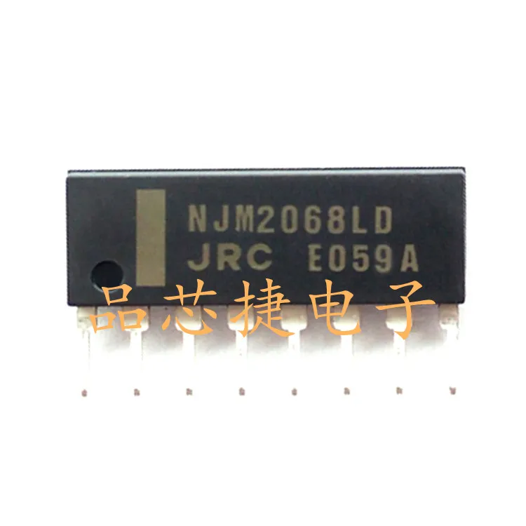 

Оригинальный Новый NJM2068LD NJM2068L SIP8 с низким уровнем шума, двойной операционный усилитель IC-чип, 10 шт.