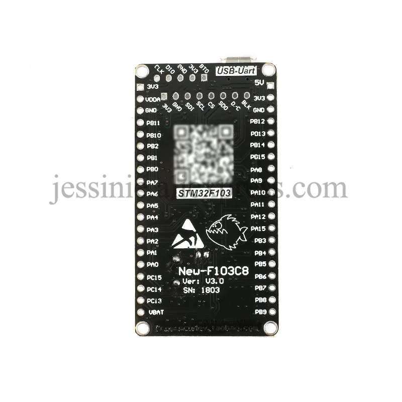 Макетная плата STM32F103C8T6 модуль CH340 последовательный порт STM32F103 STM32 F103C8T6 SCM Core