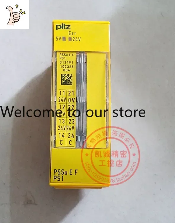 Фото Оригинальный немецкий модуль PILZ PSSU E F PS1 312191, в наличии, доступен для продажи (март 2026 г.) №1