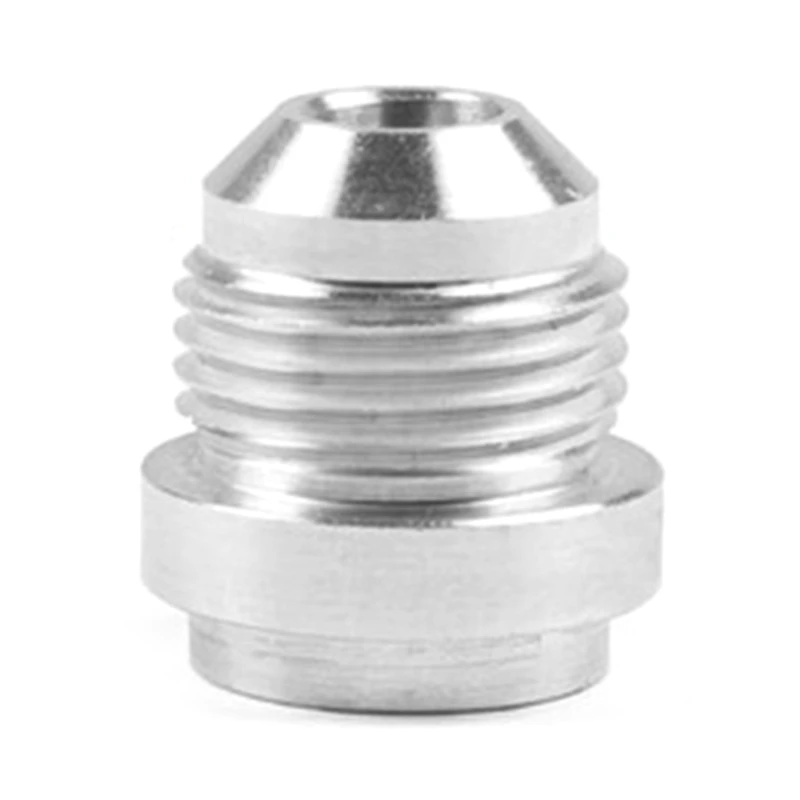 

Aluminum Weld On Fitting Bung Male Adapter AN4 AN6 AN8 AN10 AN12 Screw Straight Male Weld Bungs Easy Installation