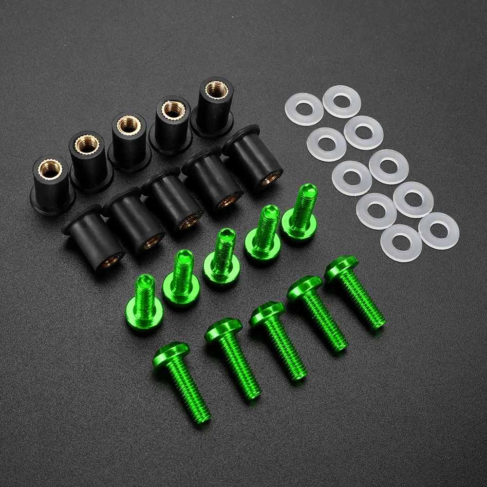 10 шт. болт для ветрового стекла комплект болтов лобового YAMAHA XT660E XT660R XT660X XT660XR XT660Z