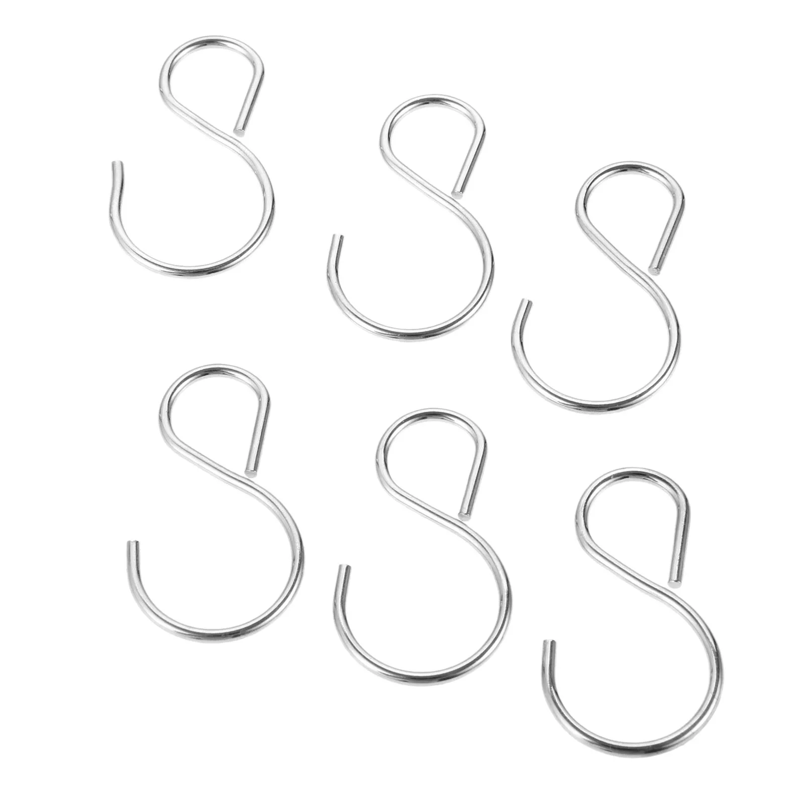 10 шт. S-образные металлические крючки из нержавеющей стали | Дом и сад
