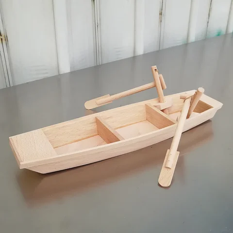 Деревянное украшение, деревянная мини-модель лодки, Маленькая деревянная рыболовная лодка, маленькая модель лодки для дома, офиса, игрушки для взрослых
