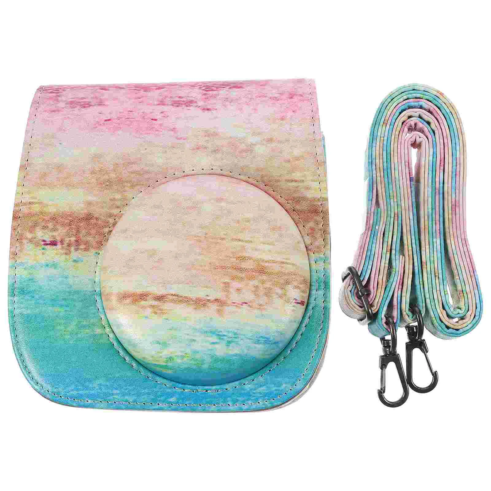 

Camera Instant Case Carrying Cover Photography Accessories Pu Protector Film