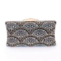 african bridal crystal bag with sparkling rhinestones for wedding birthday party 2022 italian new design womens wallet