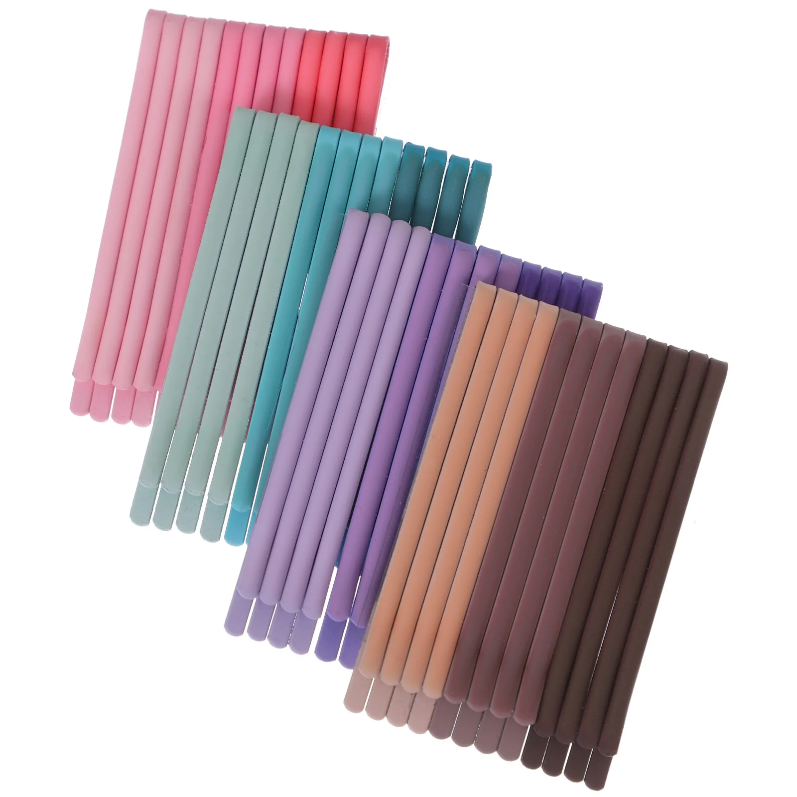 

Hairwave Bobby Pin Hairpin Clips Clampspara Ganchos Keep Hairstyle Black Clip Brown Curve Triple Hairgrips Metal Rubber