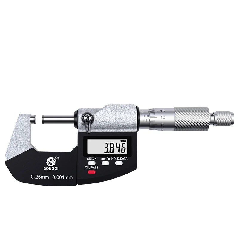 0 02 Millimetri Di Precision Digitale Fuori Micrometro 0-25/25-50/50-75/75-100