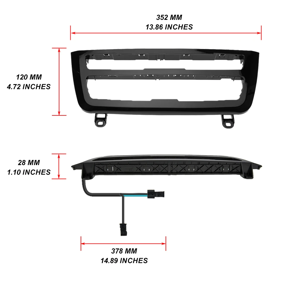 Для BMW Pre-LCI 3Series F30 F31 F34 M3 4Series F32 F33 F36 M4