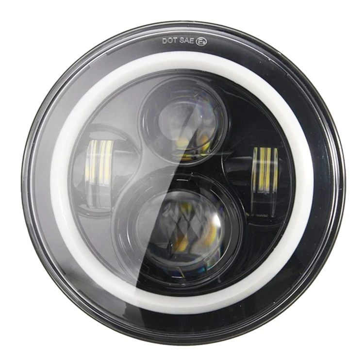 

7" Round Led Dot Sae E9 48w Led Head Light for Lands Rovers Defenders