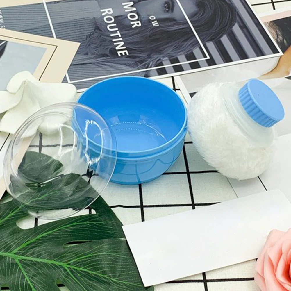 Дорожная портативная пуховка для макияжа детей с держателем рук Косметика после