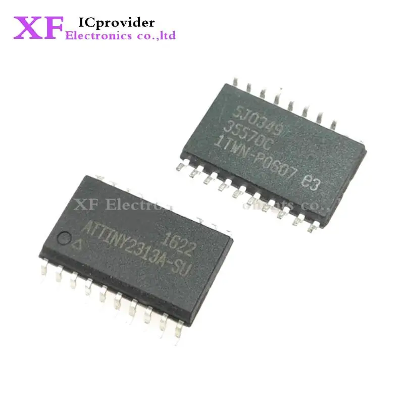 10 шт. ATTINY2313A-SU ATTINY2313A ATTINY2313 TINY2313A 2313 IC MCU 8BIT 2KB флэш-20soic Лидер продаж