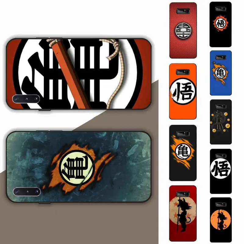 

BANDAI Dragon ball logo Phone Case for Samsung Note 5 7 8 9 10 20 pro plus lite ultra A21 12 72