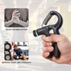 Gym Fitness Hand Grip Men Adjustable Finger 5