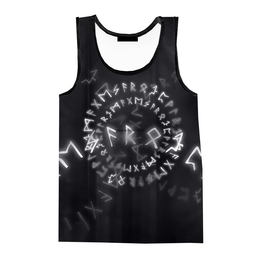 Новинка 2023, женские майки с 3D принтом, Мужская одежда, уличная одежда в стиле Харадзюку, одежда для спортзала большого размера, мужские топы без рукавов, футболки