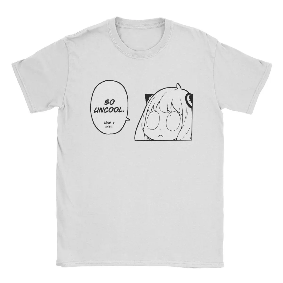 

Vintage Anya Forger Spy X Family Manga T-Shirt for Men Crewneck Cotton T Shirts Short Sleeve Tee Shirt Summer Clothing
