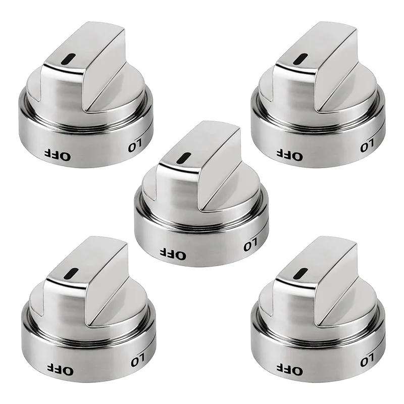

AEZ73453509 Gas Burner Control Knob Compatible with LG Oven Stove - Replacement for AEZ72909008 (Pack Of 5)