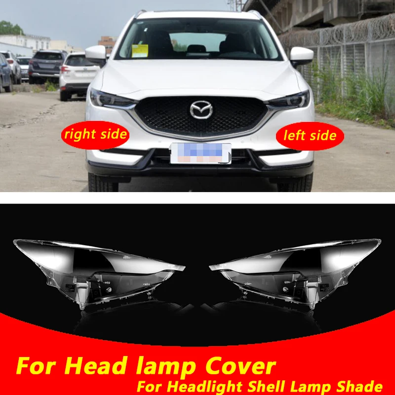 

Чехол для передней фары Mazda CX-5 2017-2021, прозрачный чехол для передней фары