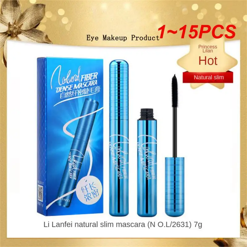 

1~15PCS Mascara Lengthening Eyelash Beauty Makeup Waterproof Fiber Curling Volumizing Lashes Extension Mascara Eyeliner Cosmetic
