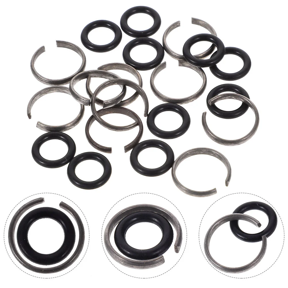 

5 Sets Socket Retainer With O- O- Lock Impact Retaining Clip Accessories Friction Rubber Rings