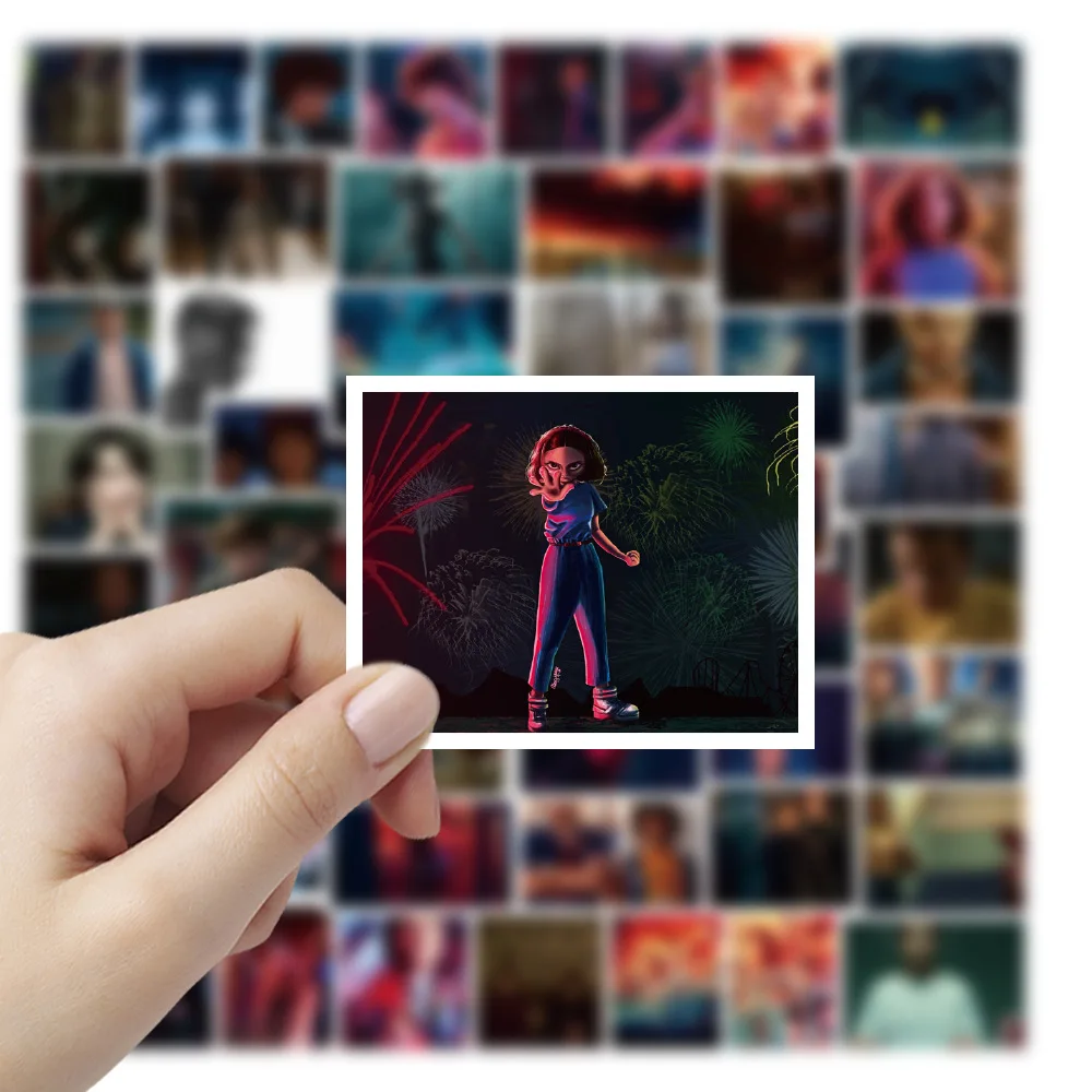 

10/52 шт., ПВХ наклейки для скрапбукинга, ноутбука, чемодана, гитары, телефона