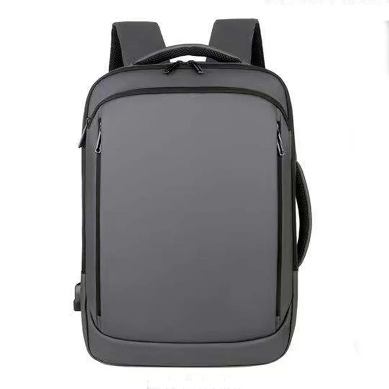 Мужской деловой водонепроницаемый рюкзак для ноутбука 15,6 дюймов с USB-портом для зарядки, школьная сумка для мужчин, дорожные рюкзаки, сумка на два плеча (art.: 3920d95d514b3) - 3920d95d514b3