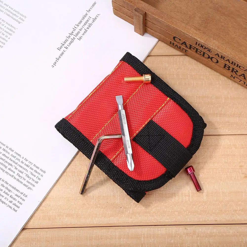 1/2 шт./компл. магнитный браслет сумка для инструментов электрика наручный ремень