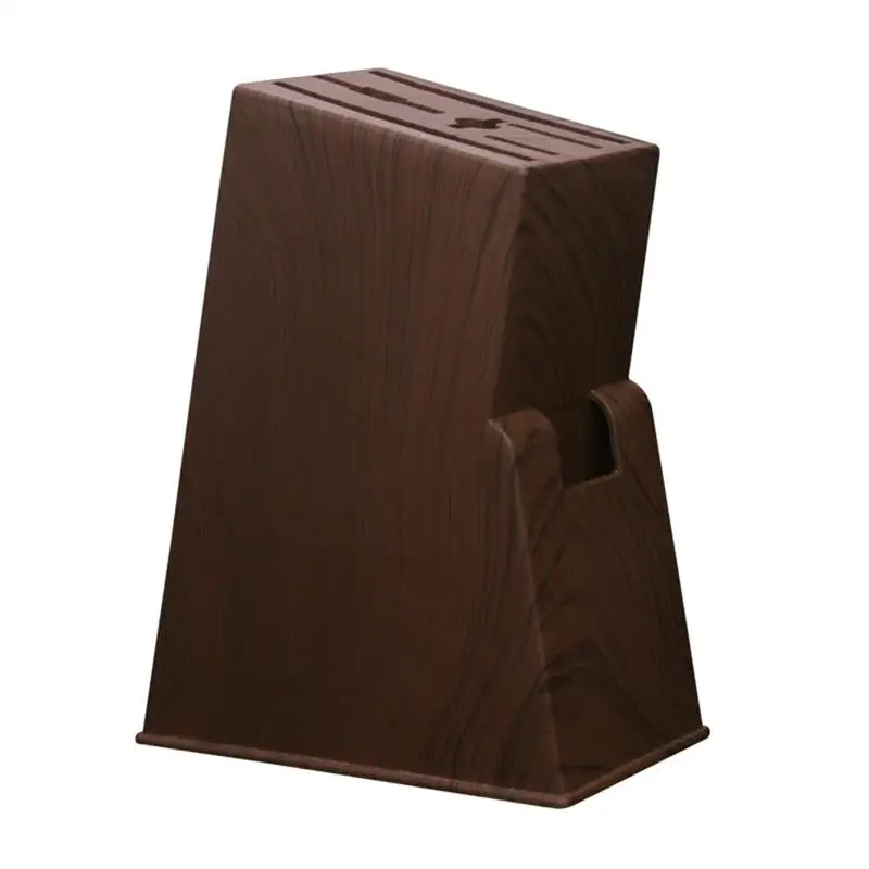 Держатель для ножей настольная полка хранения пластиковая стойка кухонная