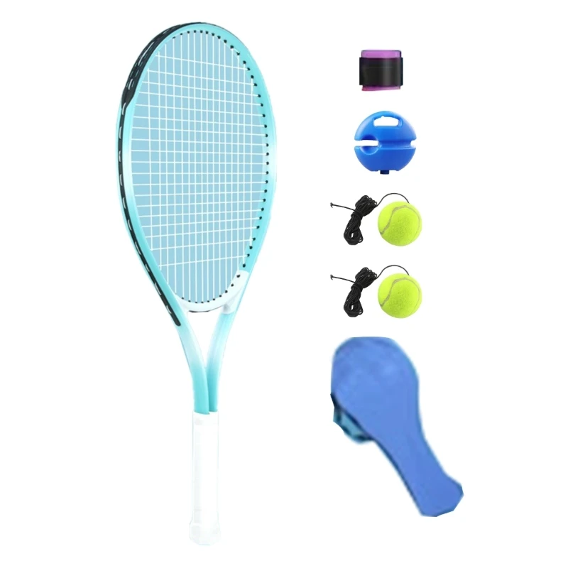 Теннисный тренажер для практики портативный теннисный детские инструменты