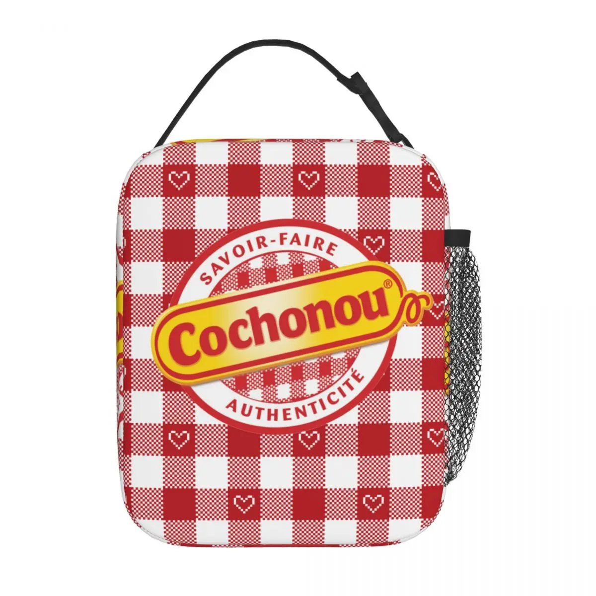

Изолированные ланч-пакеты Cochonou Bob Merch, для прогулок во Франции, ящик для хранения продуктов питания, портативный всесезонный термоохлаждающий Ланч-бокс
