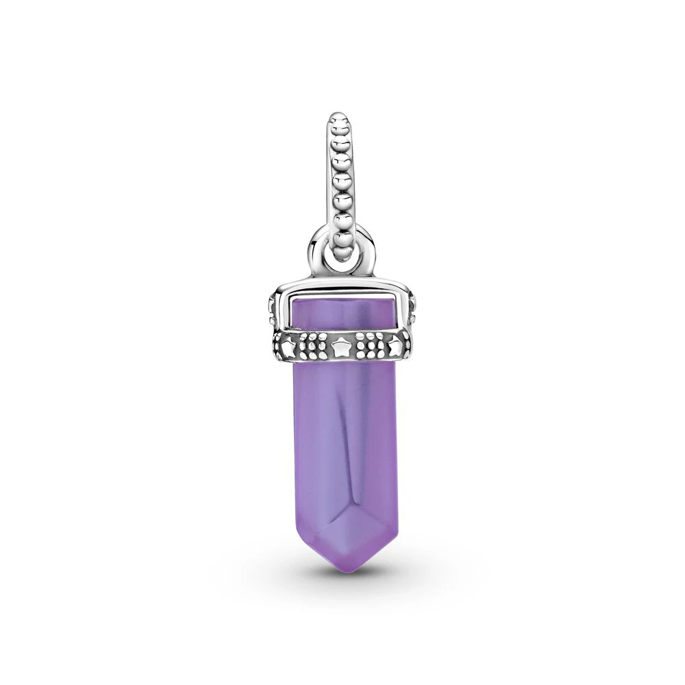 Pandora-Pendentif amulette violet/rose/blanc pour femme, perle de niche, design de mode pour bracelet, cadeau de bijoux exécutif 2