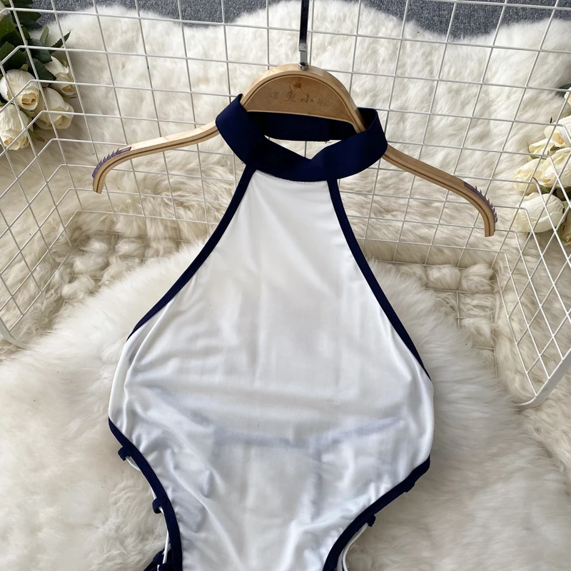 Женское сексуальное боди в клубном стиле с вырезами и легкой эластичной