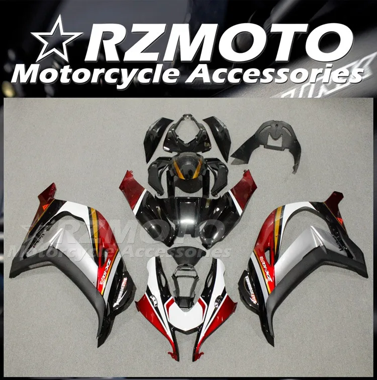 

4Gifts New ABS Motor Fairings Kit Fit For Kawasaki Ninja ZX-10R ZX10R 2016 2017 2018 2019 16 17 18 19 Bodywork Set Custom